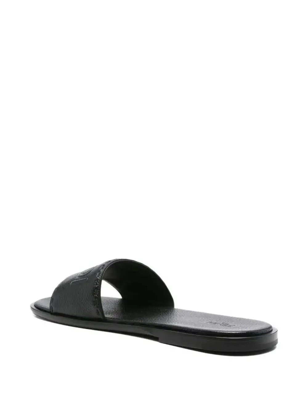 Fendi Roma Leather Slides(PLEASE REQUEST YOUR SIZE BEFORE PURCHASING)